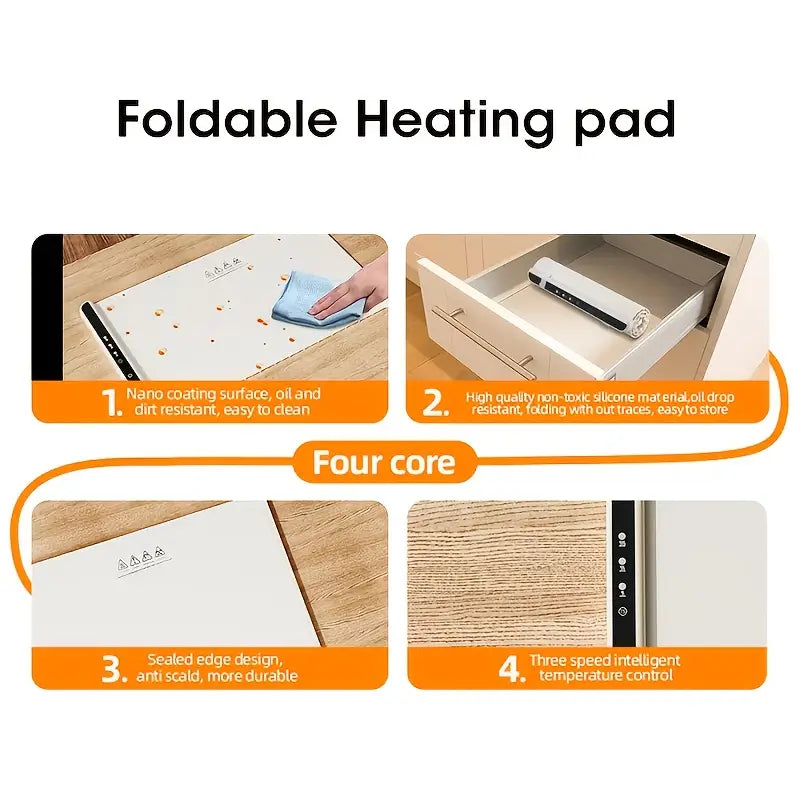 Calentador plegable de alimentos