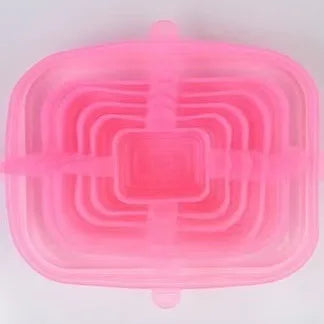 Set de 6 tapas de silicona