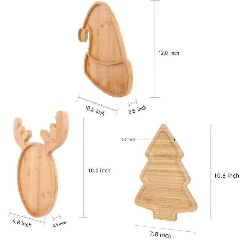 Bandeja Navideña en madera