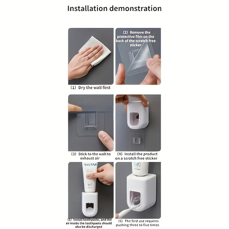 Dispensador automático crema dental