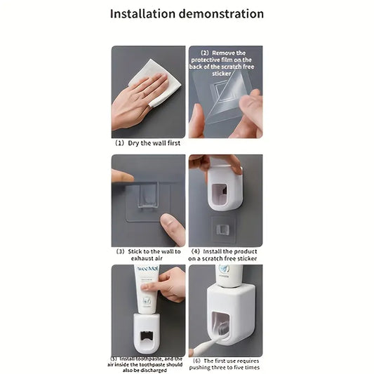 Dispensador automático crema dental