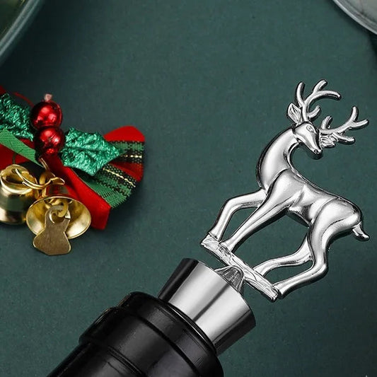 Tapa navideña para vino