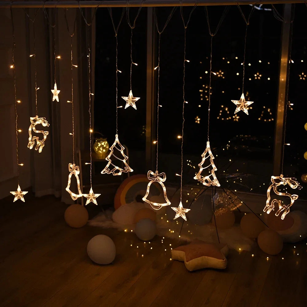 Luz colgante de Navidad - largo 3,5 mts
