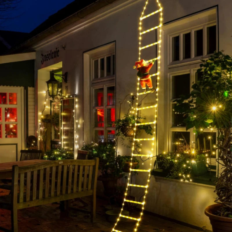 Luces de escalera Papa Noel - carga USB