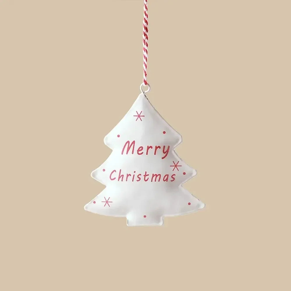 Figuras colgantes en hierro para el árbol