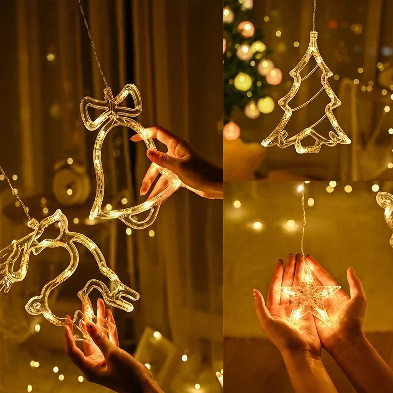 Luz colgante de Navidad - largo 3,5 mts