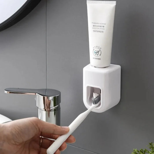 Dispensador automático de crema dental