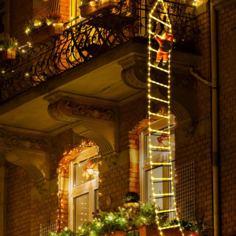 Luces de escalera Papa Noel - carga USB