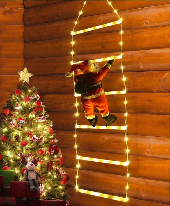 Luces de escalera Papa Noel - carga USB
