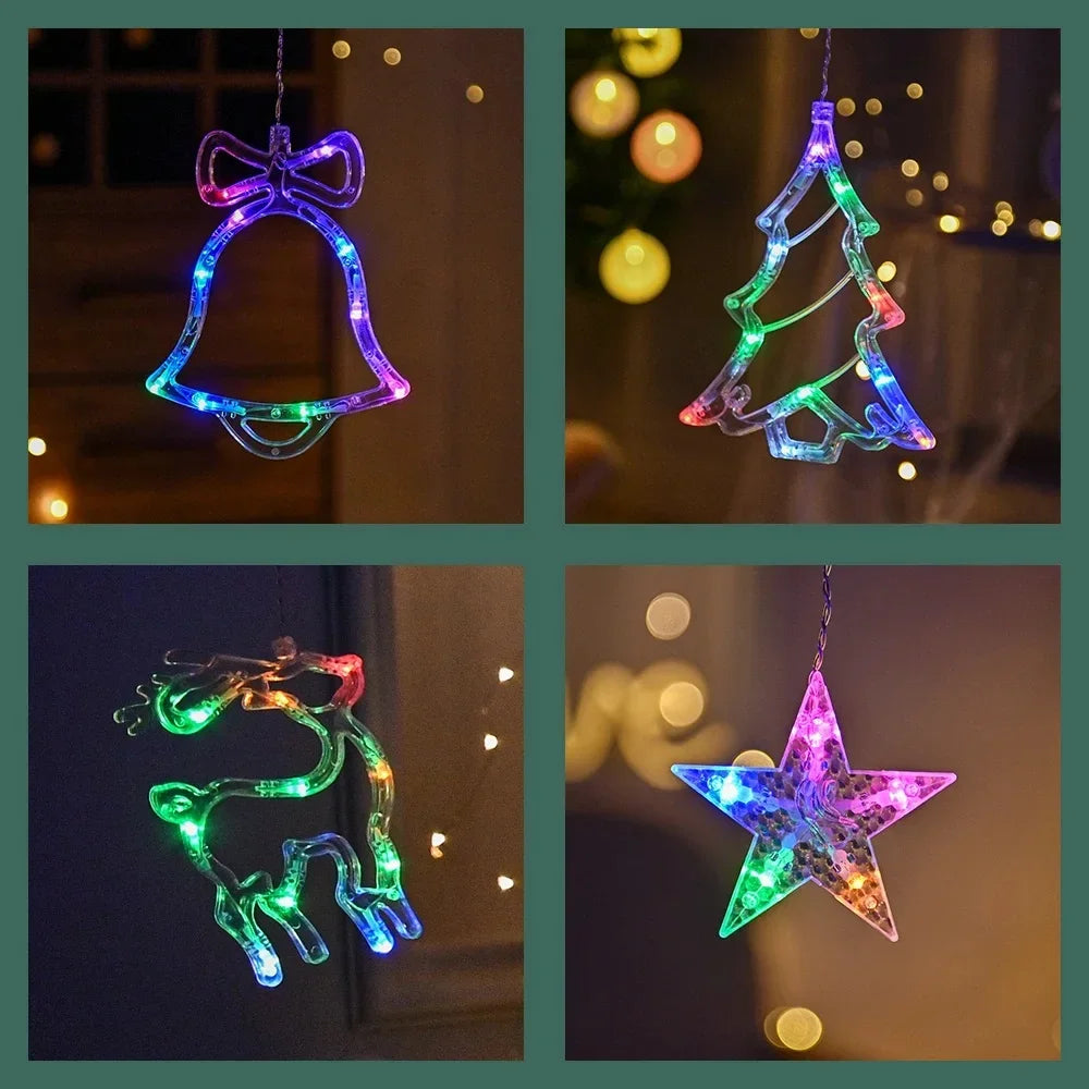 Luz colgante de Navidad - largo 3,5 mts