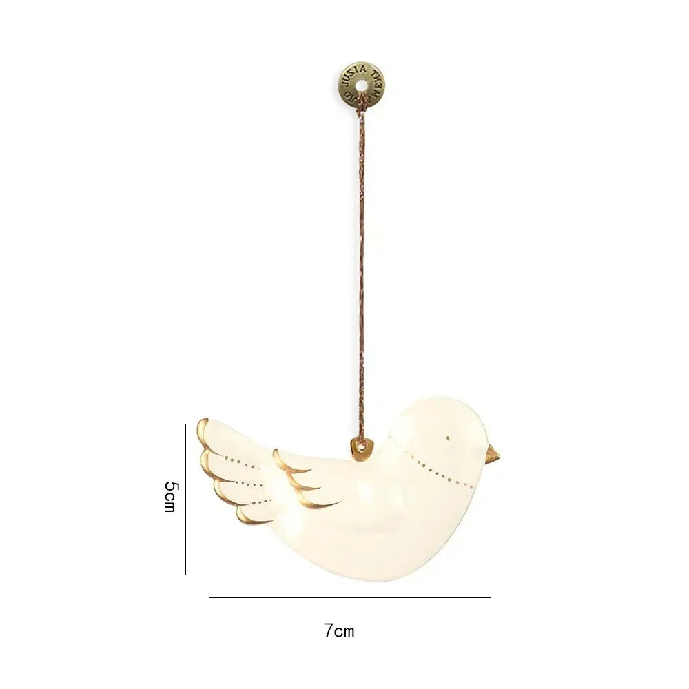 Figuras colgantes en hierro para el árbol