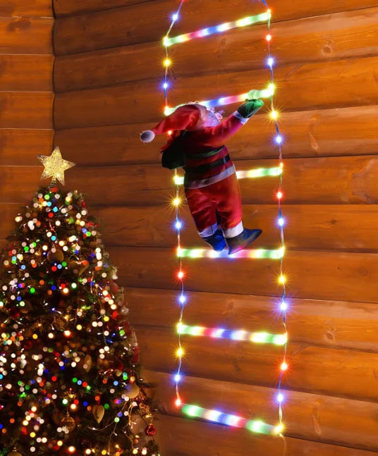 Luces de escalera Papa Noel - carga USB